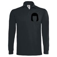 Polo épais manches longues "Heavymill" de marque B&C Vignette