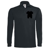 Polo épais manches longues "Heavymill" de marque B&C Vignette
