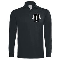 Polo épais manches longues "Heavymill" de marque B&C Vignette