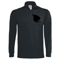 Polo épais manches longues "Heavymill" de marque B&C Vignette