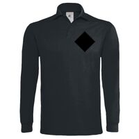 Polo épais manches longues "Heavymill" de marque B&C Vignette