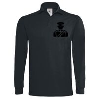 Polo épais manches longues "Heavymill" de marque B&C Vignette