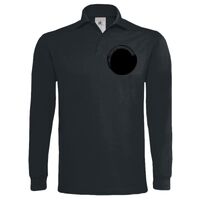 Polo épais manches longues "Heavymill" de marque B&C Vignette