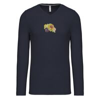T-shirt col V manches longues de marque Kariban Vignette