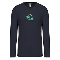 T-shirt col V manches longues de marque Kariban Vignette