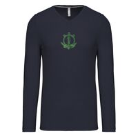 T-shirt col V manches longues de marque Kariban Vignette