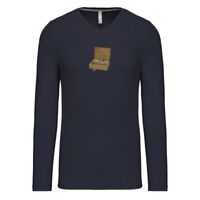 T-shirt col V manches longues de marque Kariban Vignette