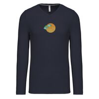 T-shirt col V manches longues de marque Kariban Vignette