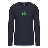 T-shirt col V manches longues de marque Kariban Vignette