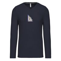 T-shirt col V manches longues de marque Kariban Vignette