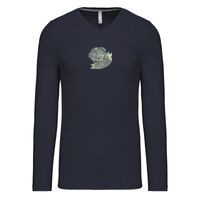 T-shirt col V manches longues de marque Kariban Vignette