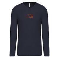T-shirt col V manches longues de marque Kariban Vignette