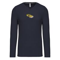 T-shirt col V manches longues de marque Kariban Vignette