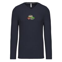 T-shirt col V manches longues de marque Kariban Vignette