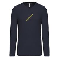 T-shirt col V manches longues de marque Kariban Vignette