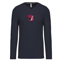 T-shirt col V manches longues de marque Kariban Vignette