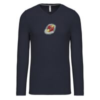 T-shirt col V manches longues de marque Kariban Vignette