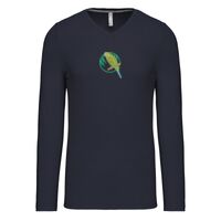 T-shirt col V manches longues de marque Kariban Vignette