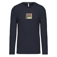 T-shirt col V manches longues de marque Kariban Vignette