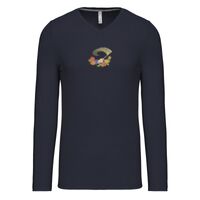 T-shirt col V manches longues de marque Kariban Vignette
