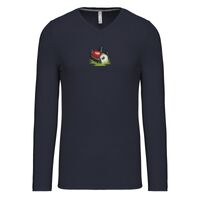 T-shirt col V manches longues de marque Kariban Vignette