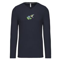 T-shirt col V manches longues de marque Kariban Vignette