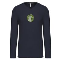 T-shirt col V manches longues de marque Kariban Vignette