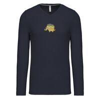 T-shirt col V manches longues de marque Kariban Vignette