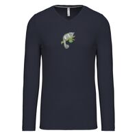 T-shirt col V manches longues de marque Kariban Vignette