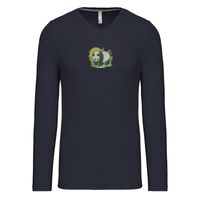 T-shirt col V manches longues de marque Kariban Vignette
