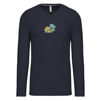 T-shirt col V manches longues de marque Kariban Vignette