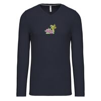 T-shirt col V manches longues de marque Kariban Vignette