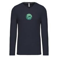 T-shirt col V manches longues de marque Kariban Vignette
