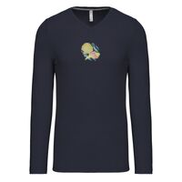 T-shirt col V manches longues de marque Kariban Vignette
