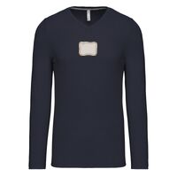 T-shirt col V manches longues de marque Kariban Vignette