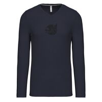 T-shirt col V manches longues de marque Kariban Vignette