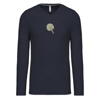 T-shirt col V manches longues de marque Kariban Vignette
