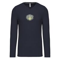 T-shirt col V manches longues de marque Kariban Vignette