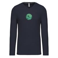 T-shirt col V manches longues de marque Kariban Vignette