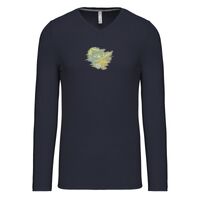 T-shirt col V manches longues de marque Kariban Vignette
