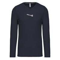 T-shirt col V manches longues de marque Kariban Vignette