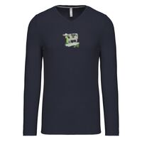 T-shirt col V manches longues de marque Kariban Vignette
