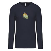 T-shirt col V manches longues de marque Kariban Vignette
