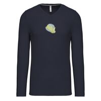 T-shirt col V manches longues de marque Kariban Vignette