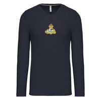 T-shirt col V manches longues de marque Kariban Vignette