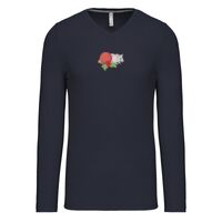 T-shirt col V manches longues de marque Kariban Vignette