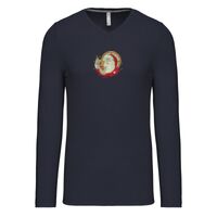 T-shirt col V manches longues de marque Kariban Vignette