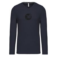 T-shirt col V manches longues de marque Kariban Vignette