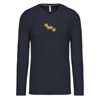 T-shirt col V manches longues de marque Kariban Vignette