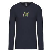 T-shirt col V manches longues de marque Kariban Vignette